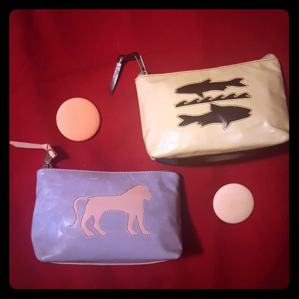 Leather Zodiac Astro Horoscope Cosmetic Leo Pisces